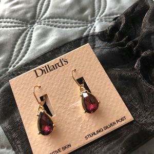 Amythest Earrings